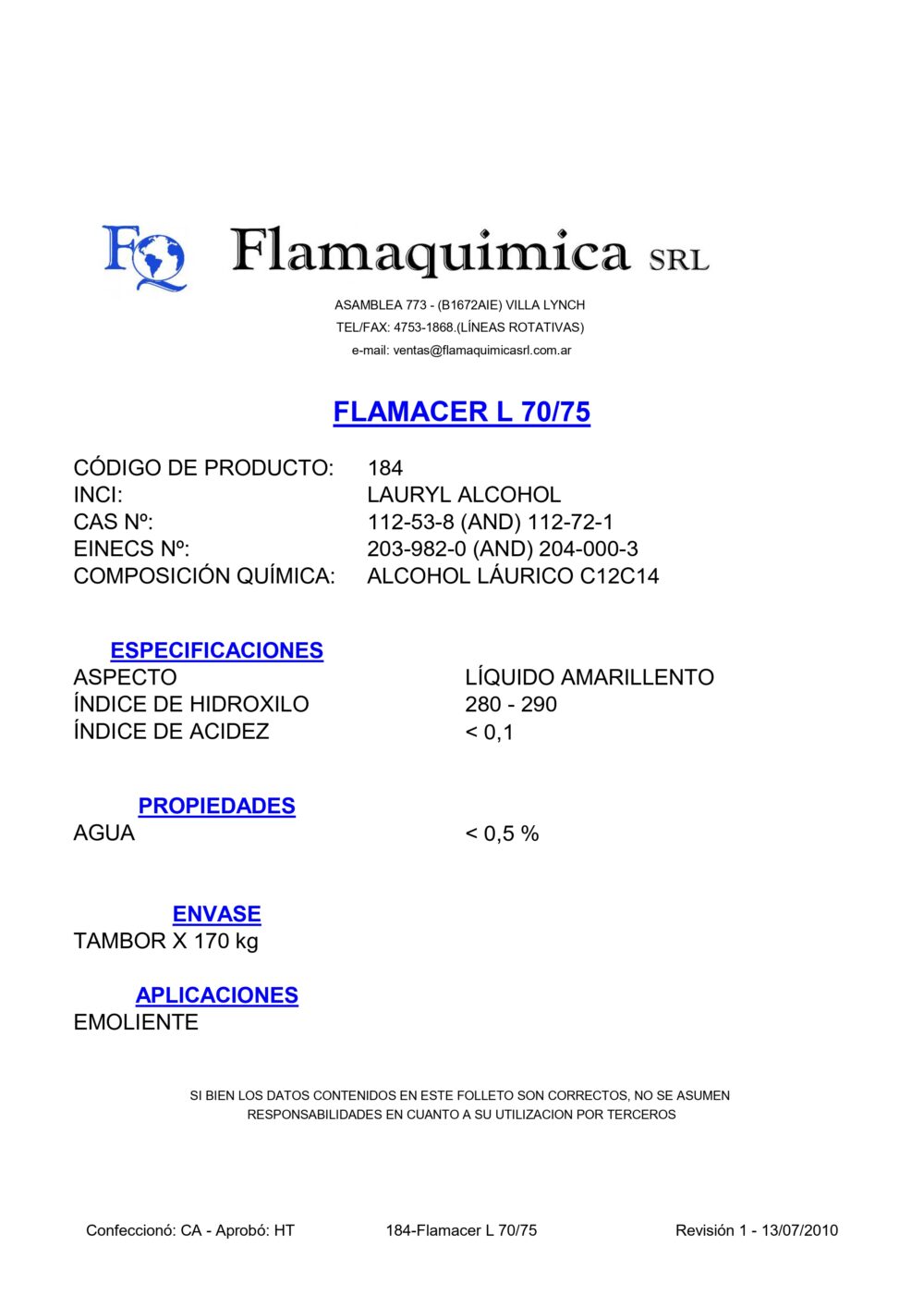 FLAMACER L