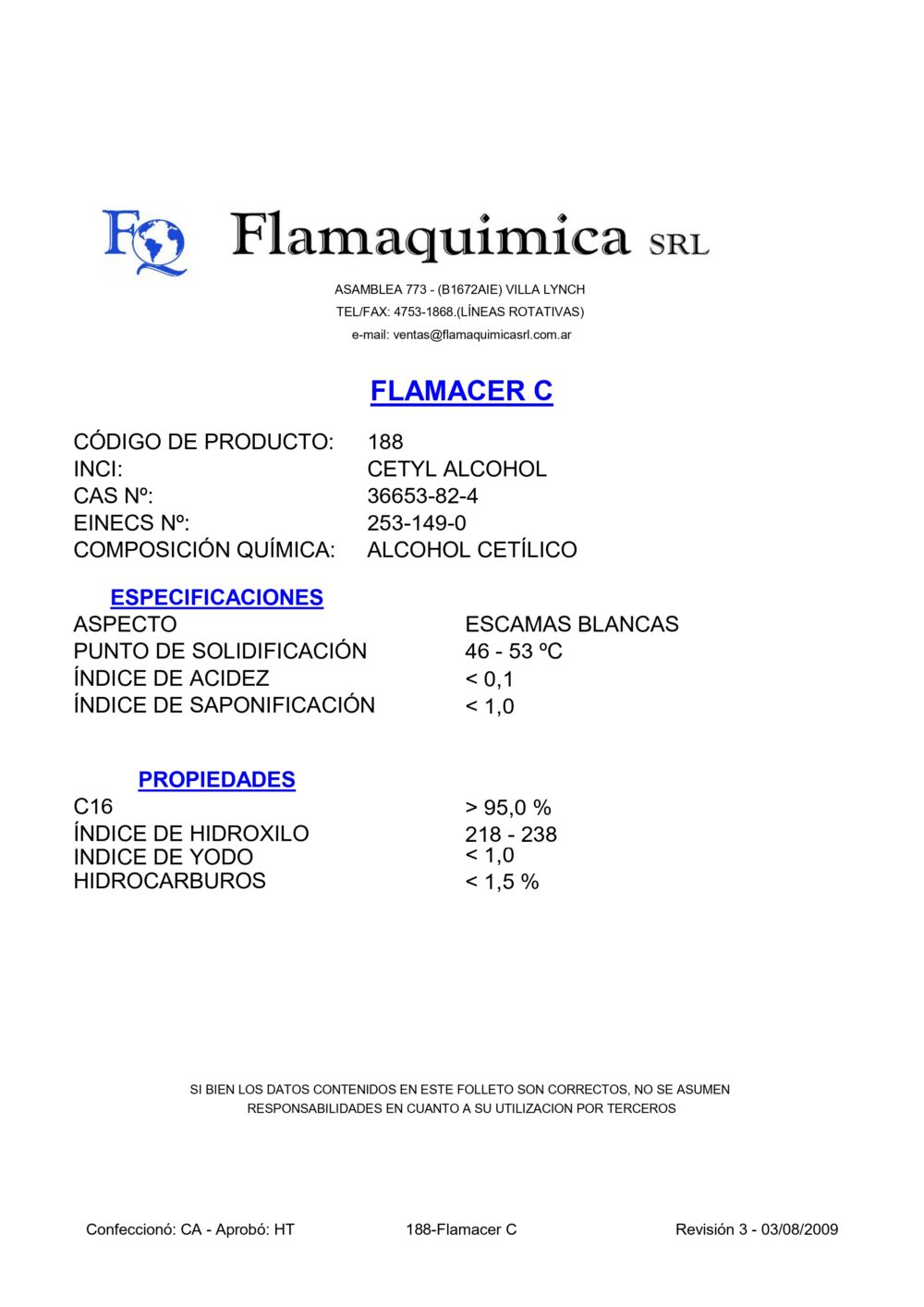 FLAMACER C