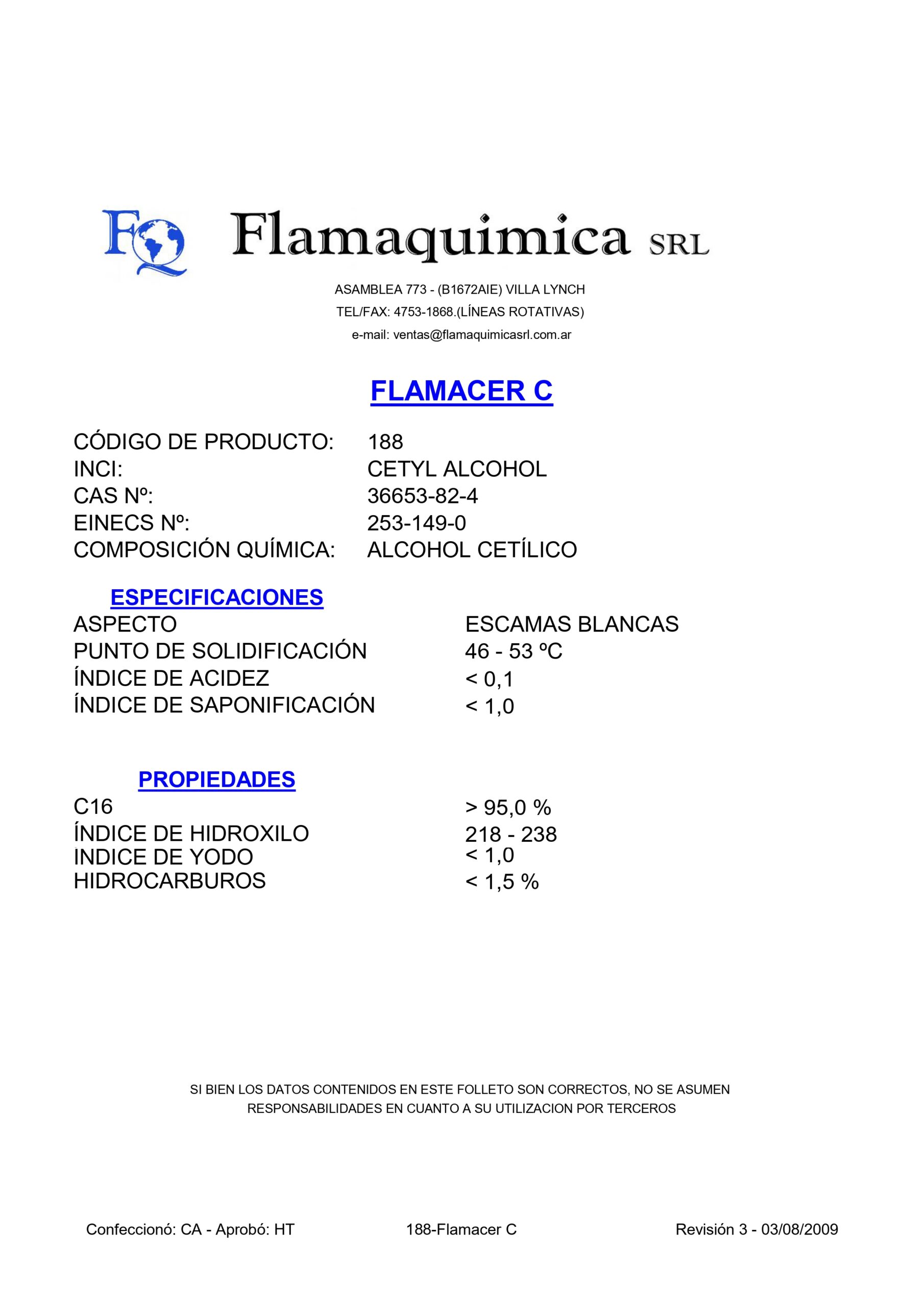 FLAMACER C