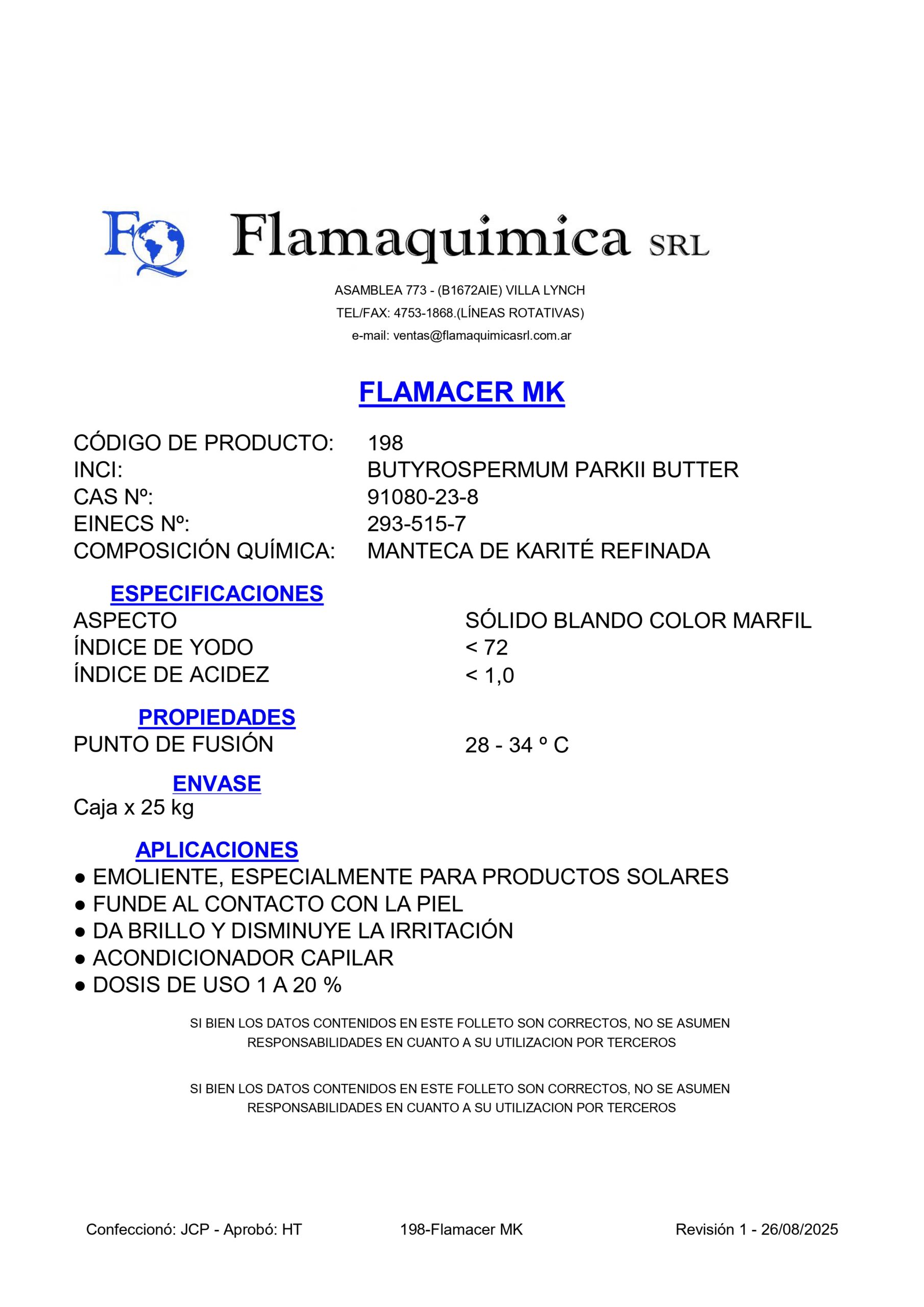 FLAMACER MK