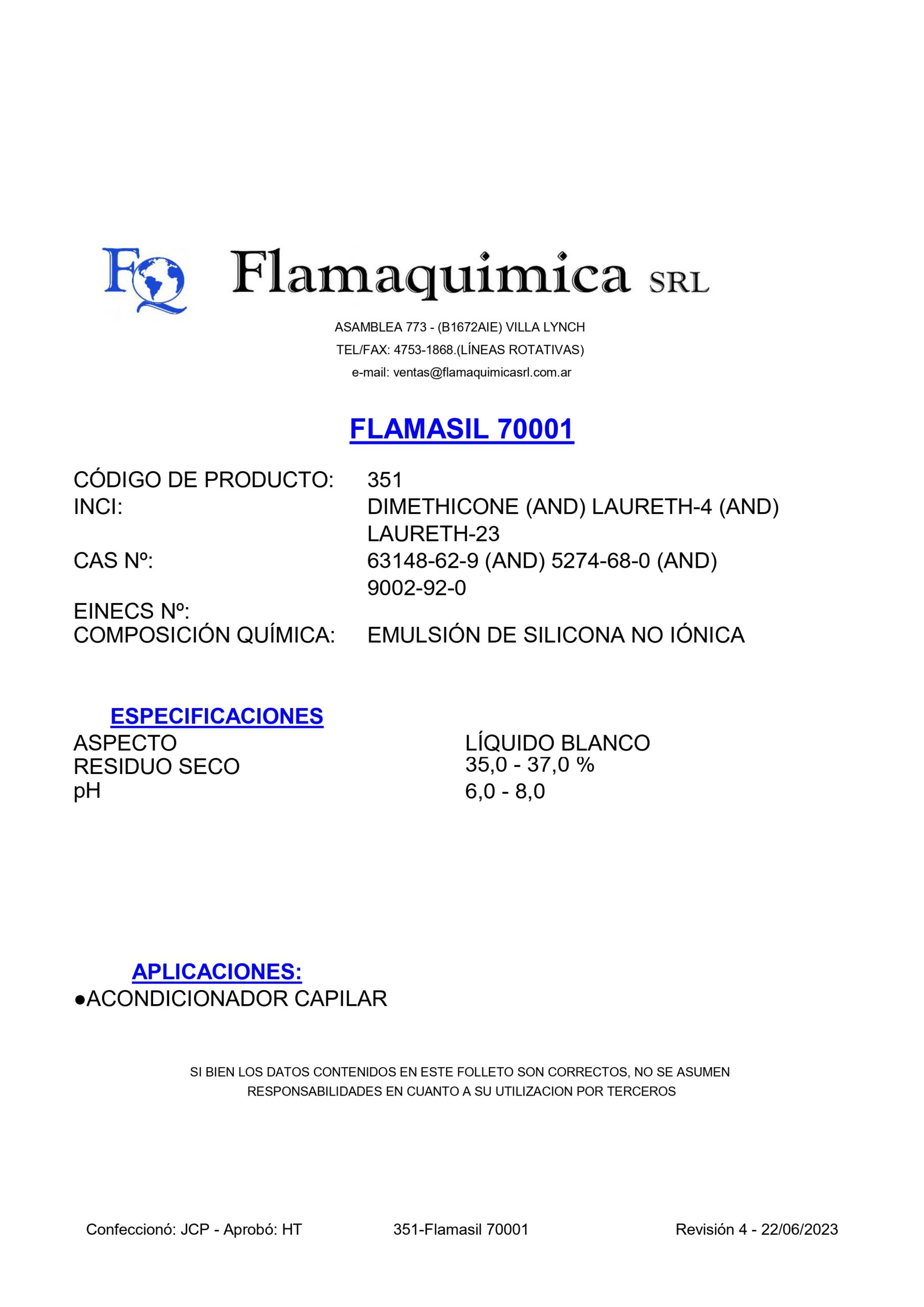 FLAMASIL DM 1000