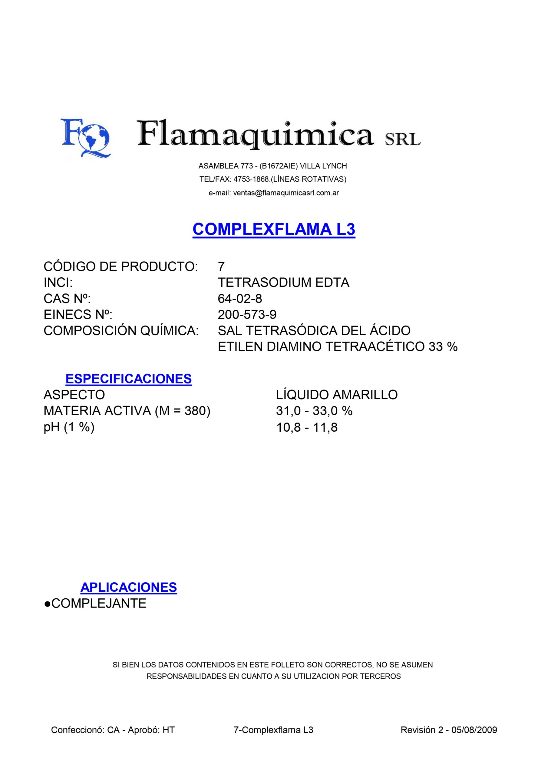 COMPLEXFLAMA L3